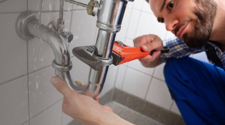Leaking toilet repair in Dayton, NV